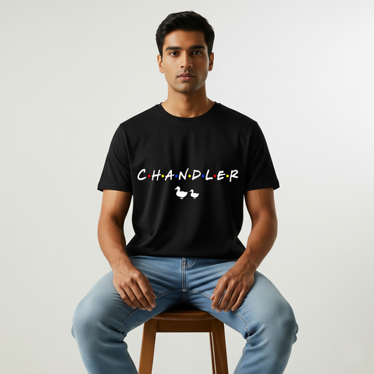 Chandler & Monica Couple T-shirts — Matching Tees for Soulmates