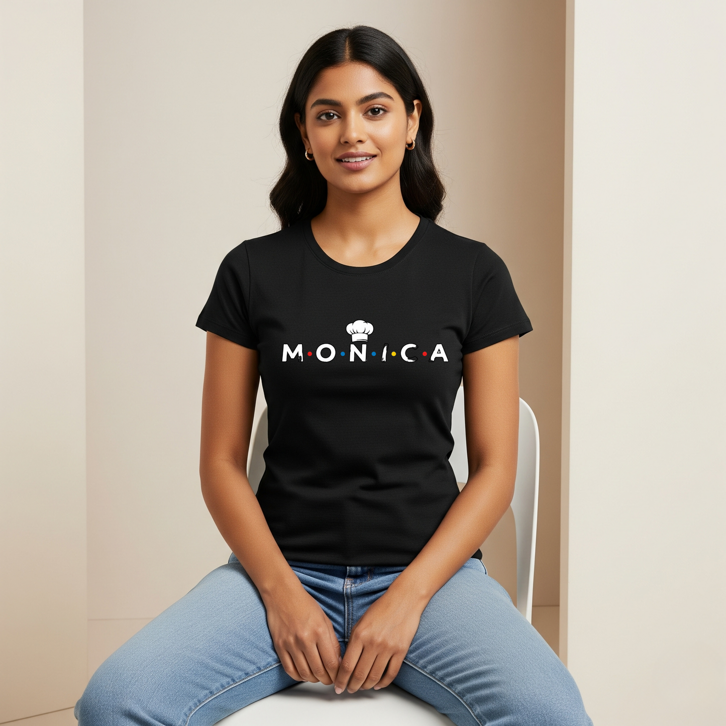 Chandler & Monica Couple T-shirts — Matching Tees for Soulmates