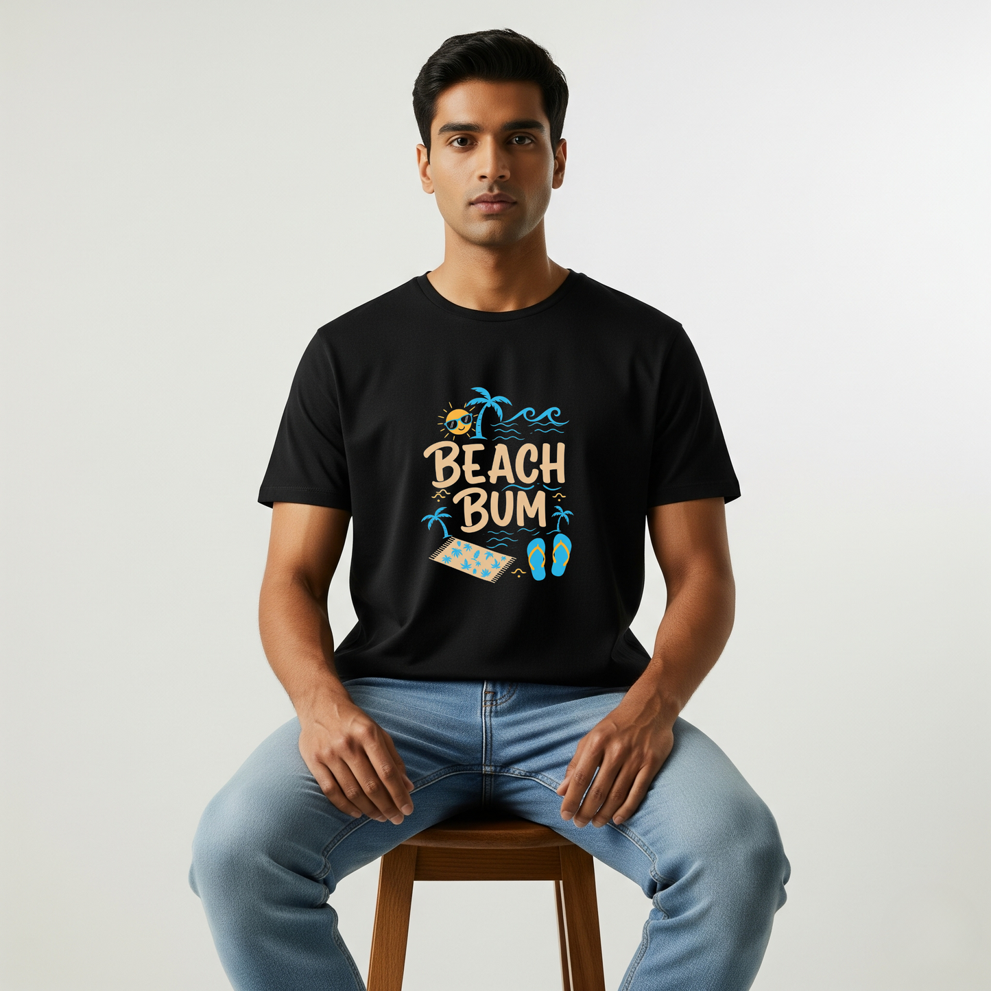 Beach Bum & Mountain Baby T-shirt, The Perfect Tee for Nature Lovers & Free Spirits