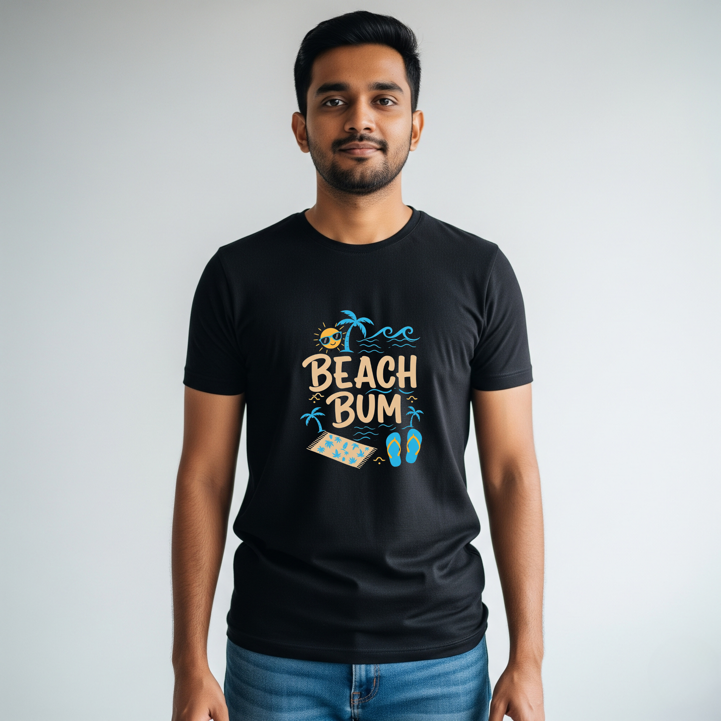 Beach Bum & Mountain Baby T-shirt, The Perfect Tee for Nature Lovers & Free Spirits
